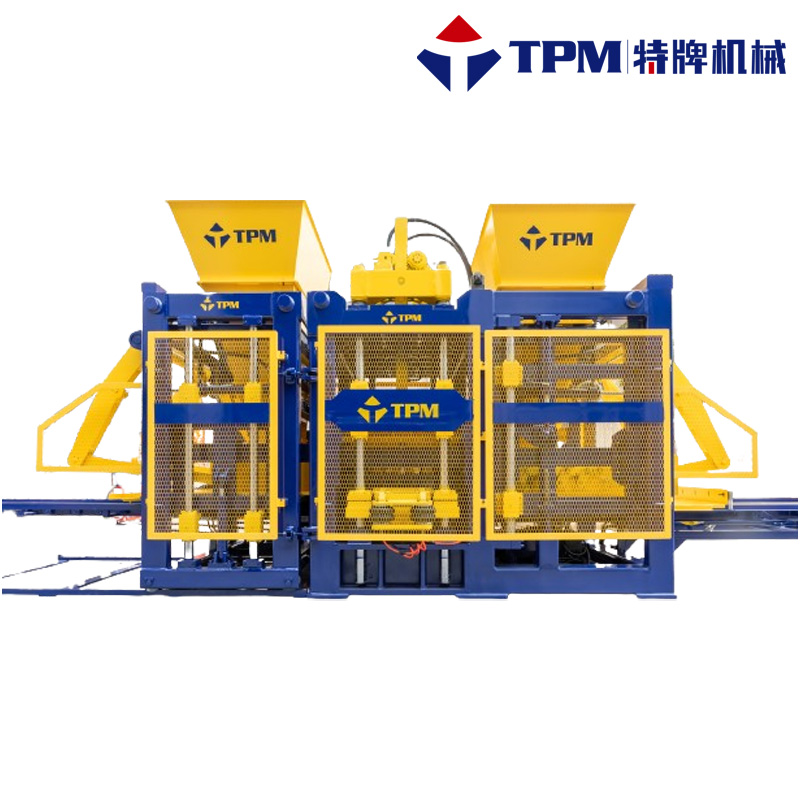 Новый выпуск машины для производства бетонных блоков TPM10000G обновленной конструкции