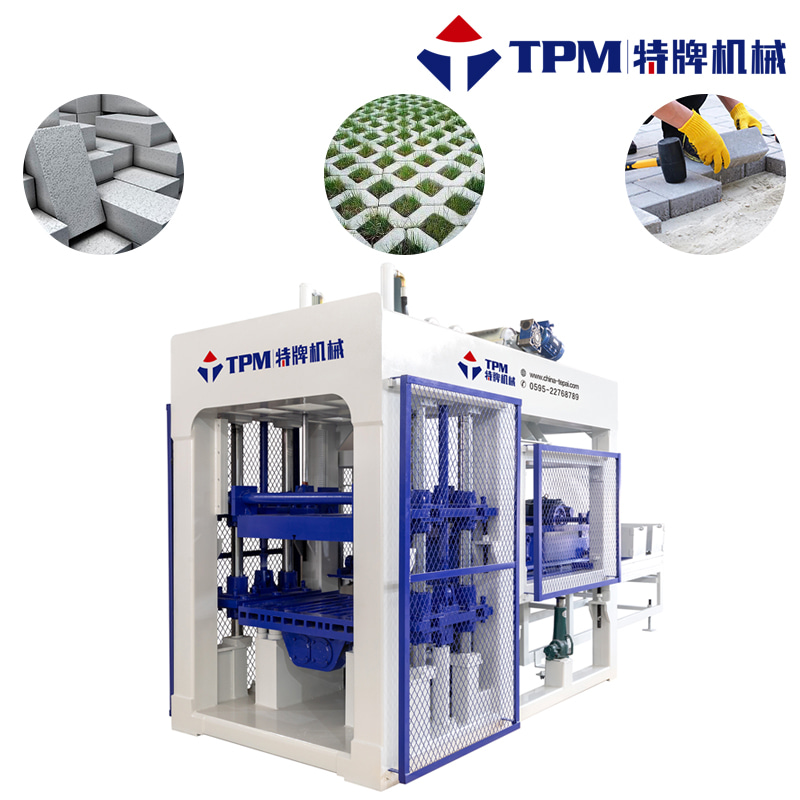 Автоматическая гидравлическая машина высокого давления для изготовления цементных блоков и полнотелого кирпича (TPM8000)