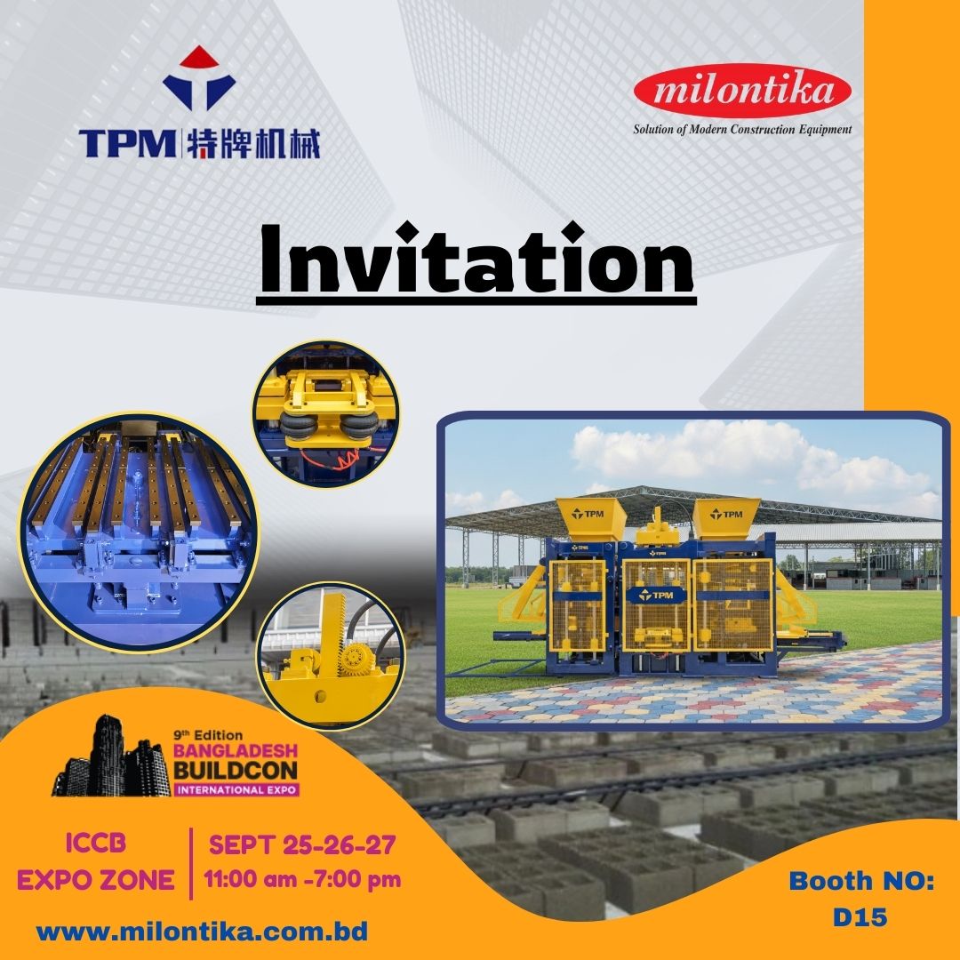 Find TPM For Advanced Cement Block Machine Solutions at Bangladesh Buildcon 2025